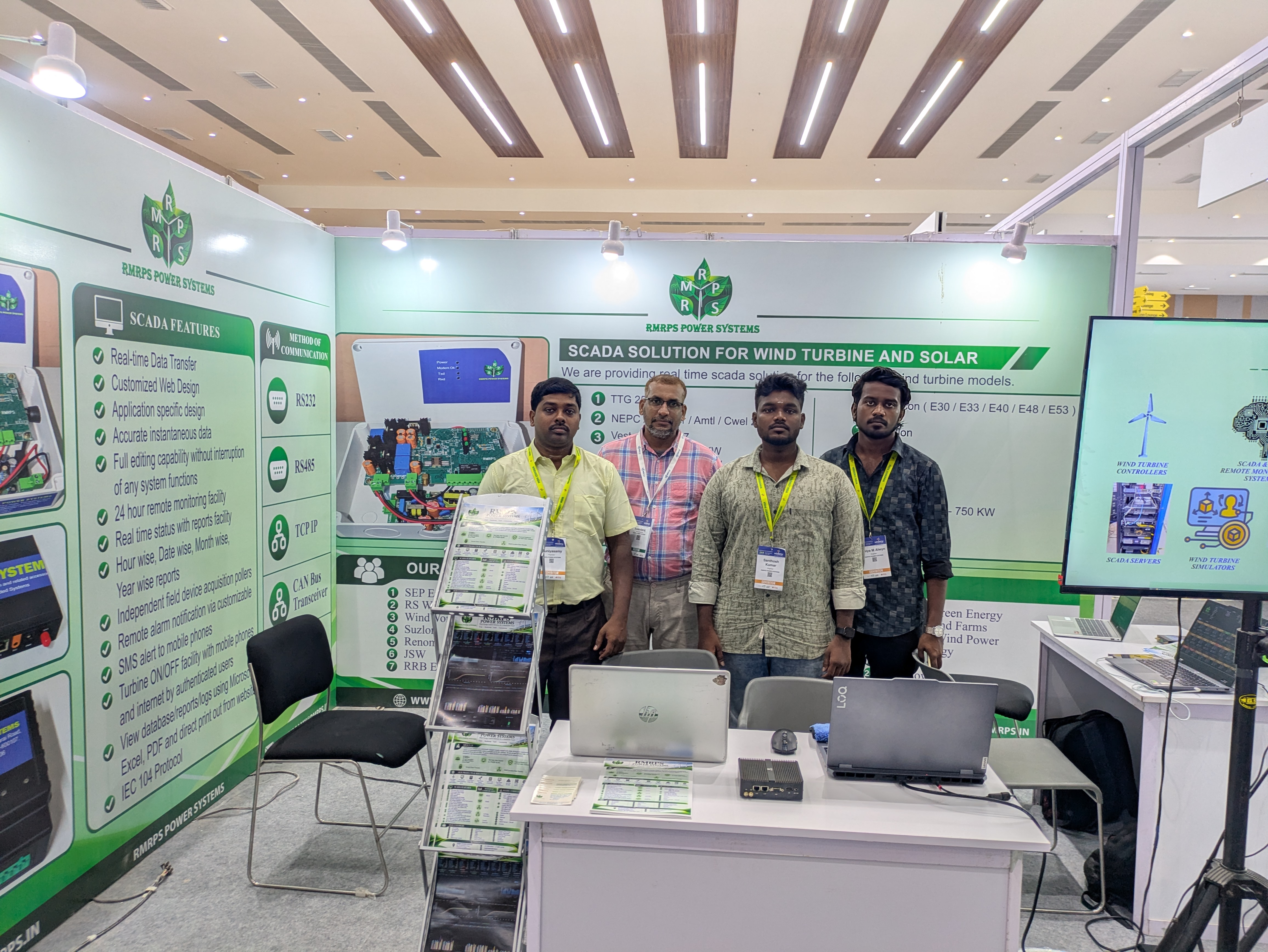 SCADA demo at expo